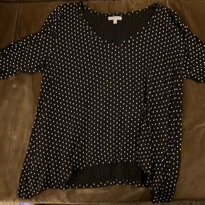 Stylemint Polka Dot 3/4 Sleeved Tshirt